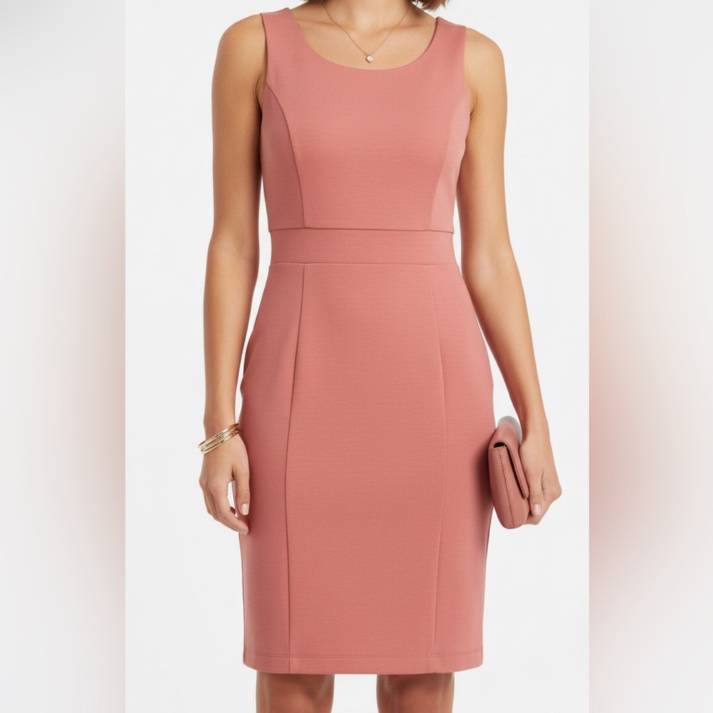 FOREVER 21 DUSTY PINK SLEEVELESS DRESS
SIZE M